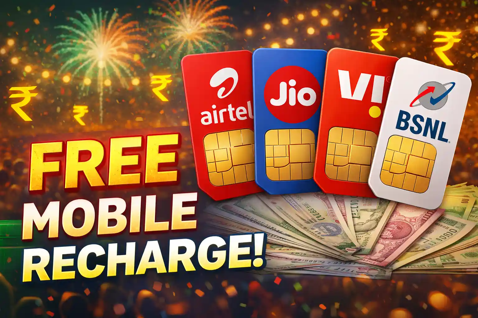 free mobile recharge